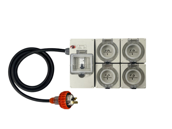 3 Pin Single Phase Power Boards