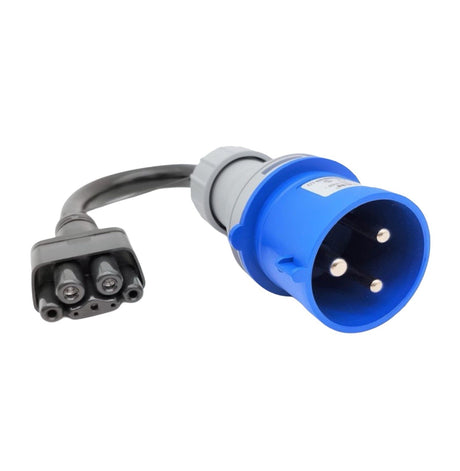 32 Amp 3 Pin CEE Form Tesla Charger Connector