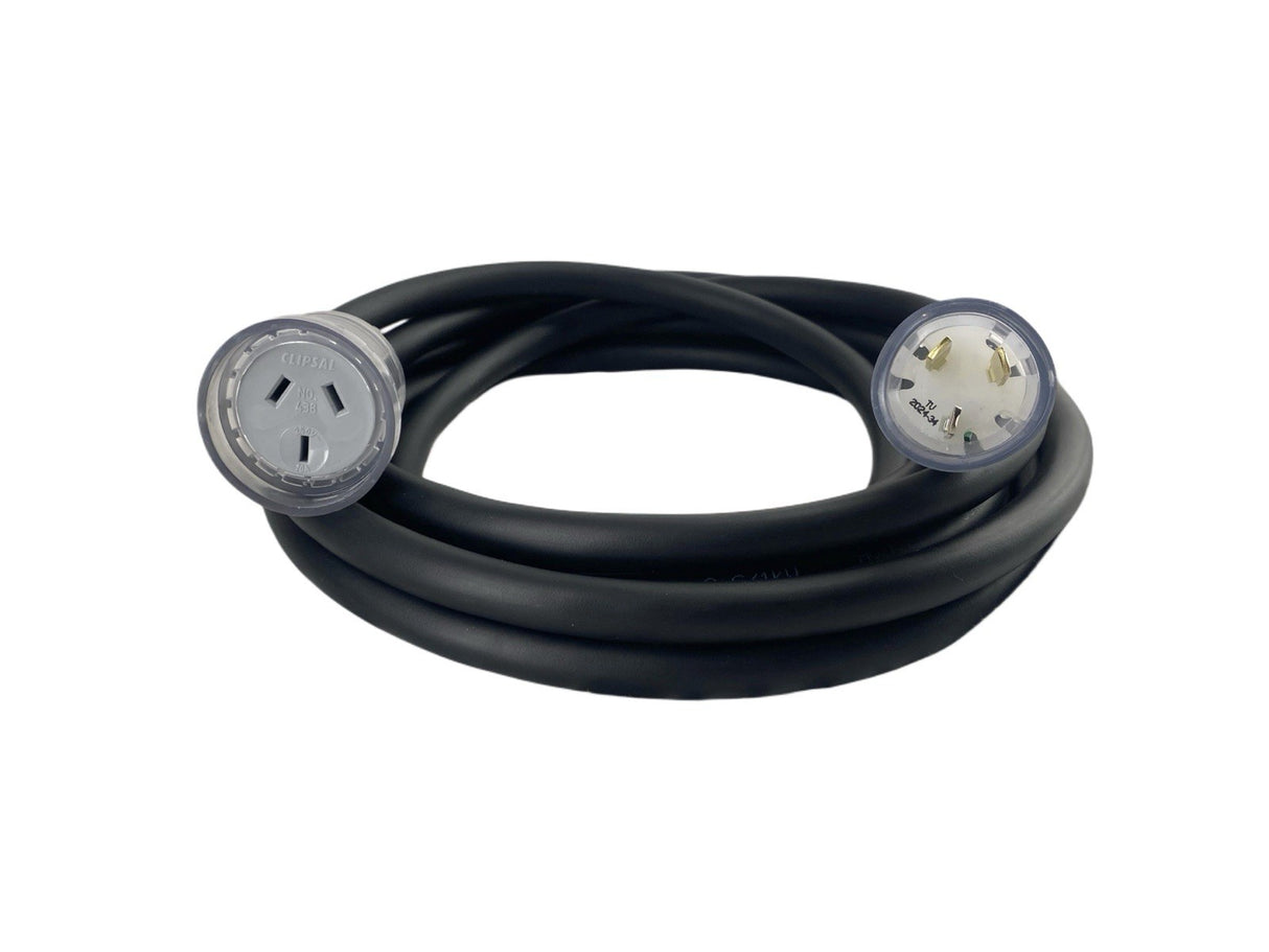 10 Amp 3 Pin Flat Single Phase 240V,  1.5mm²  Domestic Extension Lead Heavy Duty