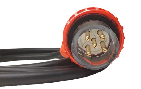 Portable Power board 20 Amp 3 phase 5 pin supply to 2 x 240v 15 Amp RCBO outlets