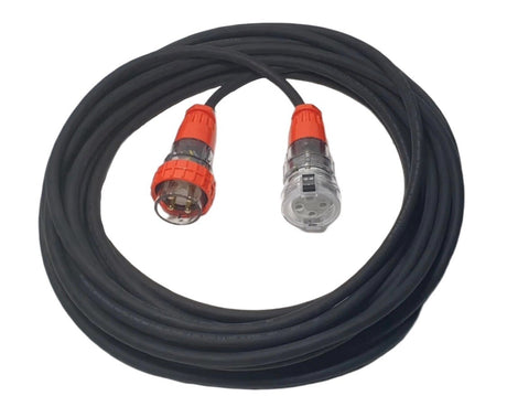 20 Amp 25m Extension Lead, 3 Phase, 4 pin, 415V 20A 25mt Cable 3ph