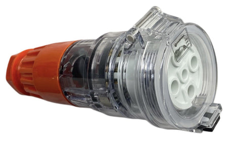 32 Amp 5 Pin Round Three Phase 415V,  10mm² Extension Lead