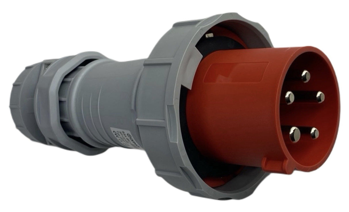 Adapter CEEform 63 Amp 5 Pin to CEEform 63 Amp 3 pin 240V Extension Lead