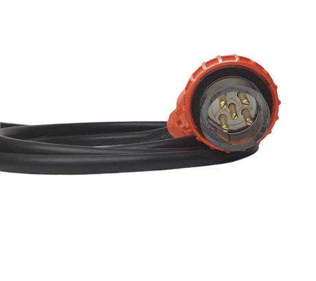 Portable Power board 32 Amp 3 phase 5 pin supply to 240v 20 Amp 3 Pin outlet