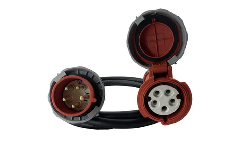 32 Amp 5 Pin Three Phase 415V,  CEEform Extension Lead