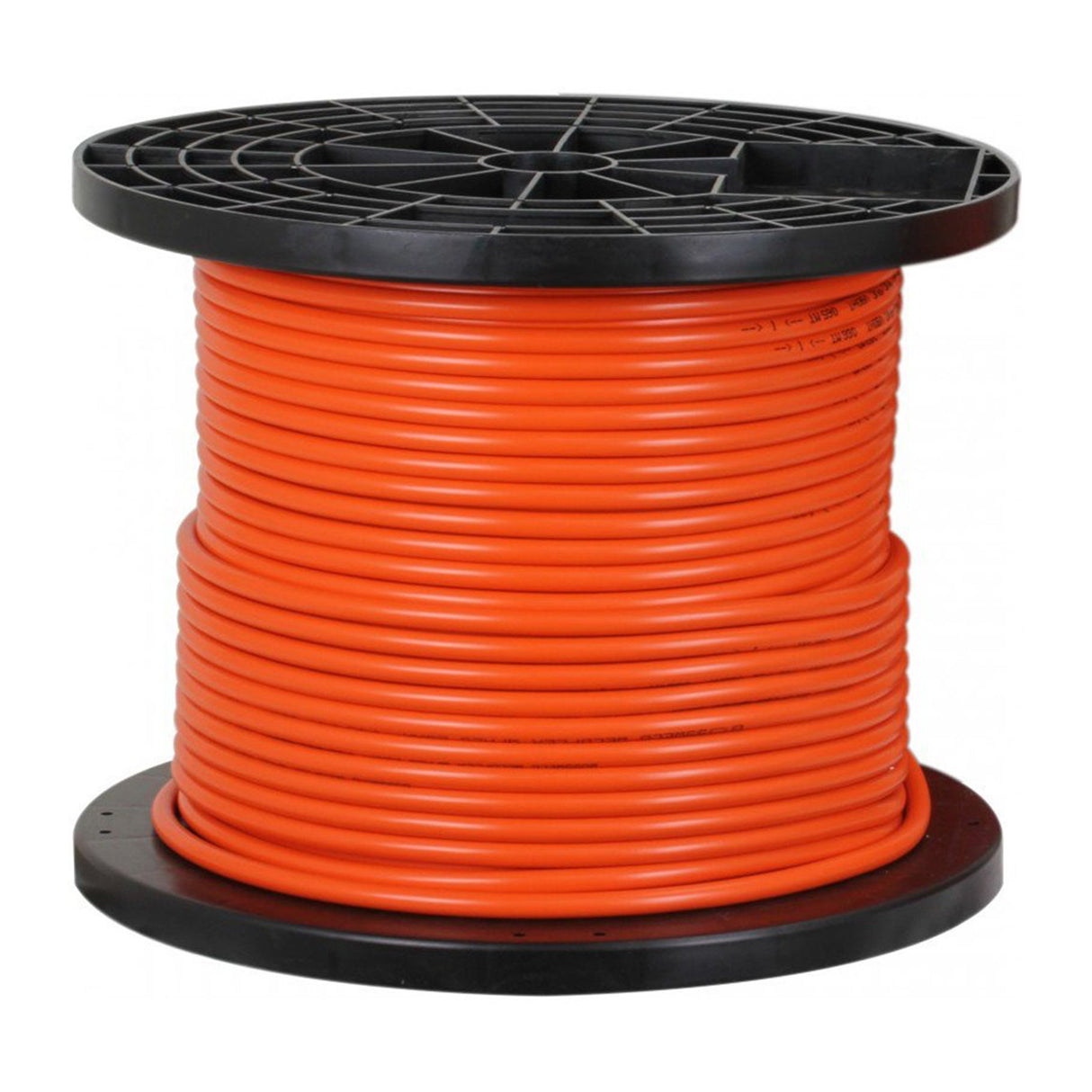 10mm 2 Core & Earth Orange Circular Cable (3G) 100 Metre Drum