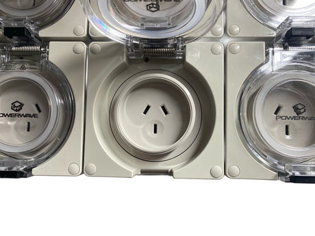 Portable Power board adapter 20 Amp 3 phase 5 pin to 14 x 10A 240v RCBO outlets