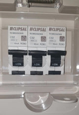 Portable Power board adapter 20 Amp 3 phase 5 pin to 6 x 240v RCBO 15A outlets