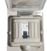 Portable Power board 32 Amp 1 phase 3 pin supply to 1 x 240v 15 Amp RCBO outlet