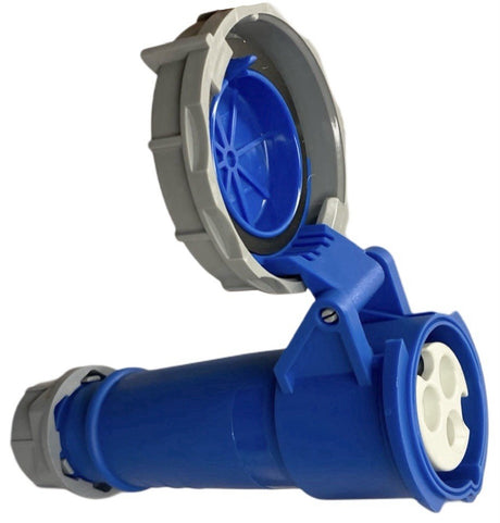 Adapter 20 Amp 5 Pin to CEEform 16 Amp 3 pin Single Phase Extension Lead