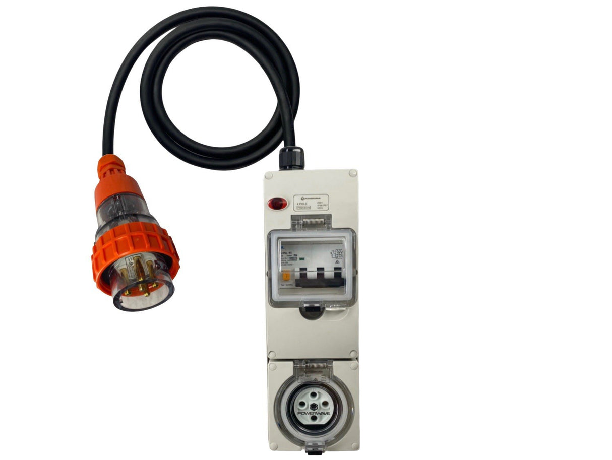 Power Adapter 10 Amp 5 Pin Three Phase to 20 Amp 5 Pin Three Phase outlet