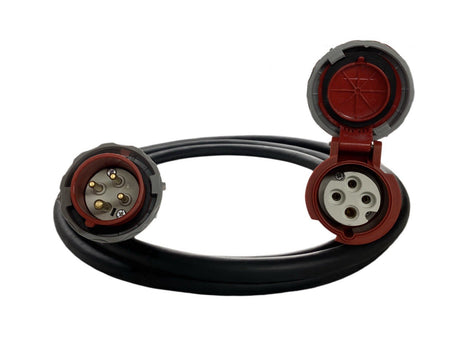 16 Amp 4 Pin Three Phase 415V,  CEEform Extension Lead