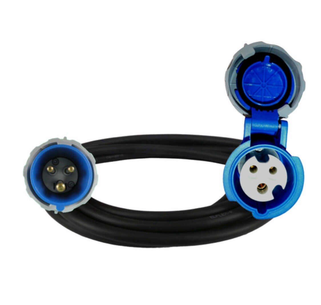 CEE FORM 16 Amp Extension Lead 3 Pin 15 Metres IEC309 IP67 ceeform 15m ...