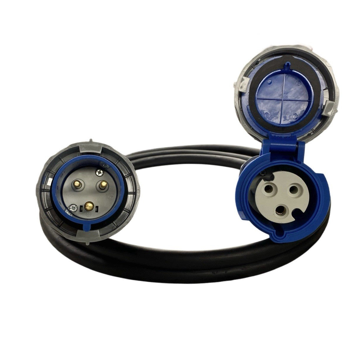32 Amp 3 Pin Single Phase 240V, CEEform Extension Lead – Resource ...