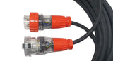 32 Amp 15m Extension Lead, 3 Phase, 4 pin, 415V 32A 4.0mm² 15mt Cable 3ph