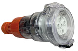 20 Amp 5 Pin Round Three Phase 415V,  6mm² Extension Lead
