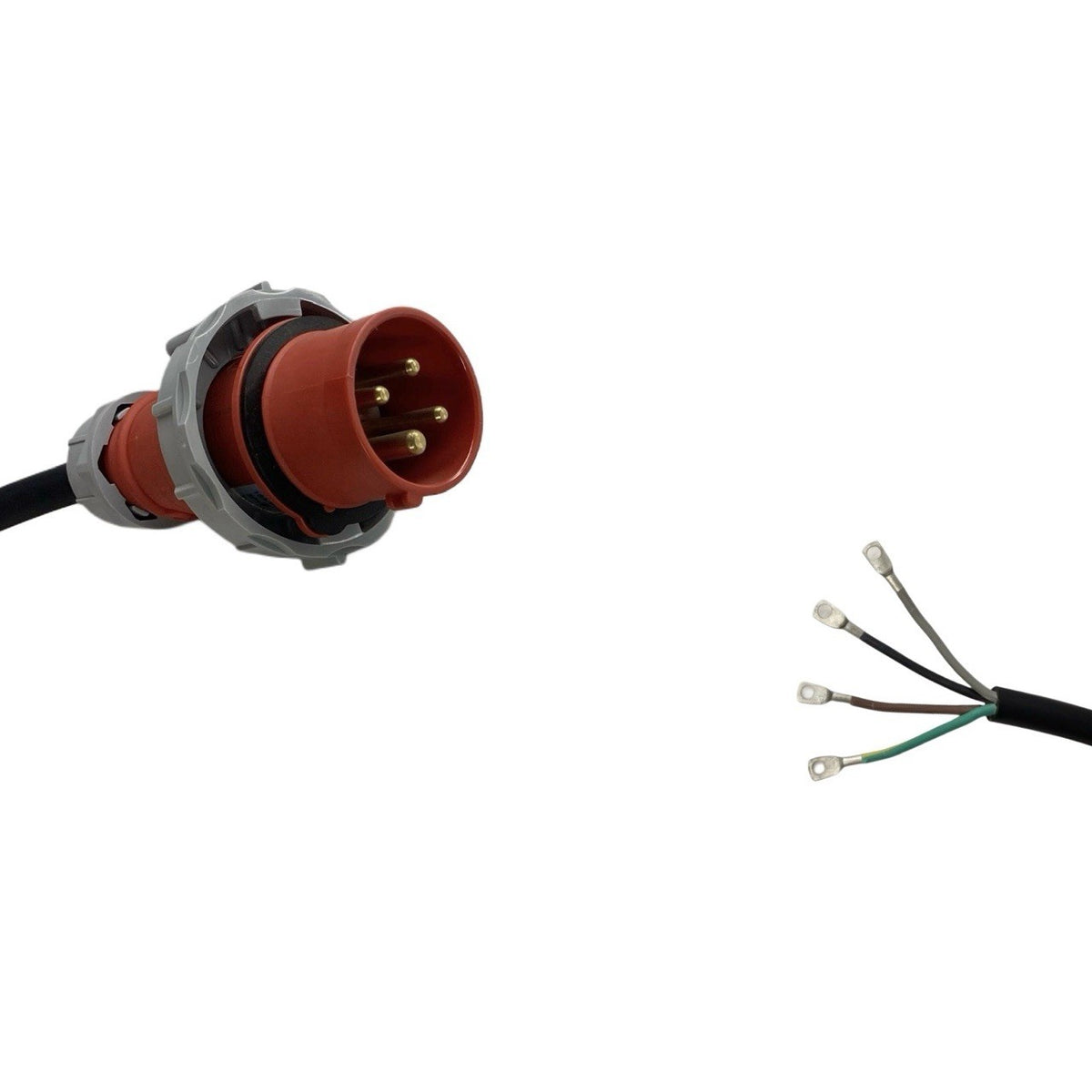 Appliance Lead CEEform 16 Amp 4 Pin Three Phase Plug with Bootlace Pin ...