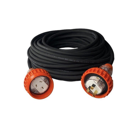 10 Amp Extension Lead Single Phase 3 Pin 2 Metres, 10A