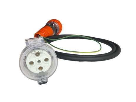 32 Amp 5 Pin 3 Phase Test Lead for Earth Leakage testing