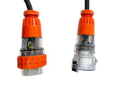 40 Amp 5m Extension Lead, 3 Phase, 5 pin, 415V 40A Heavy Duty Cable 3ph