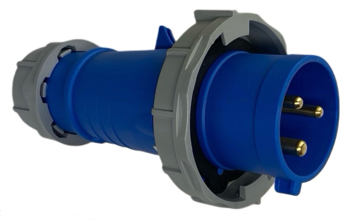 Power Board CEEform 32 Amp 3 Pin Single Phase to 4 x 15 Amp 3 pin outlets