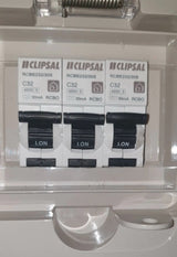 Portable Power board adapter 10 Amp 3 phase 5 pin to 6 x 240v RCBO 10A outlets