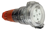 50 Amp 5 Pin Round Three Phase 415V,  10mm² Extension Lead