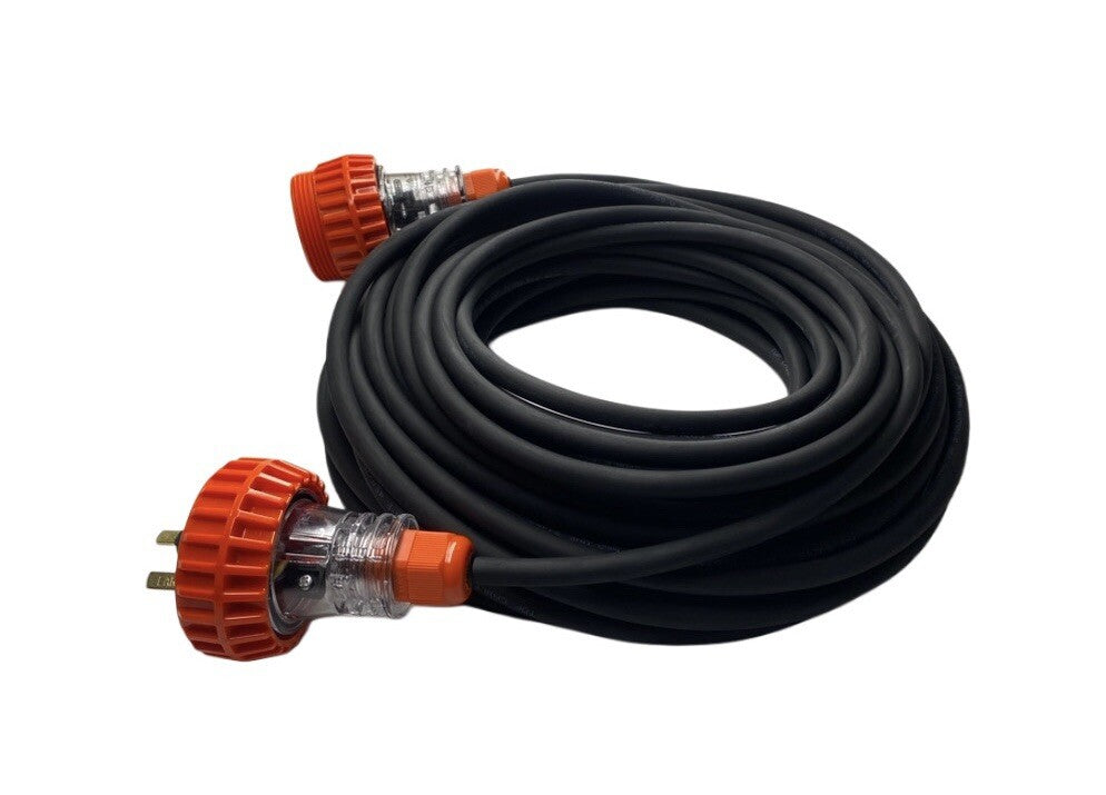 10 Amp Extension Lead Single Phase 3 Pin, 20 Metres, 10A