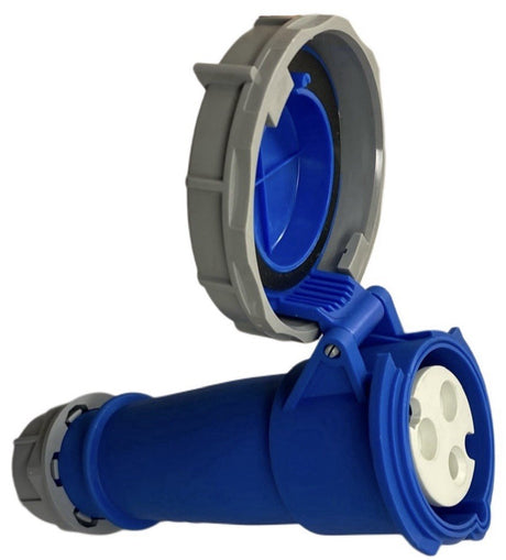 Adapter CEEform 32 Amp 5 Pin to CEEform 32 Amp 3 pin 240V Extension Lead