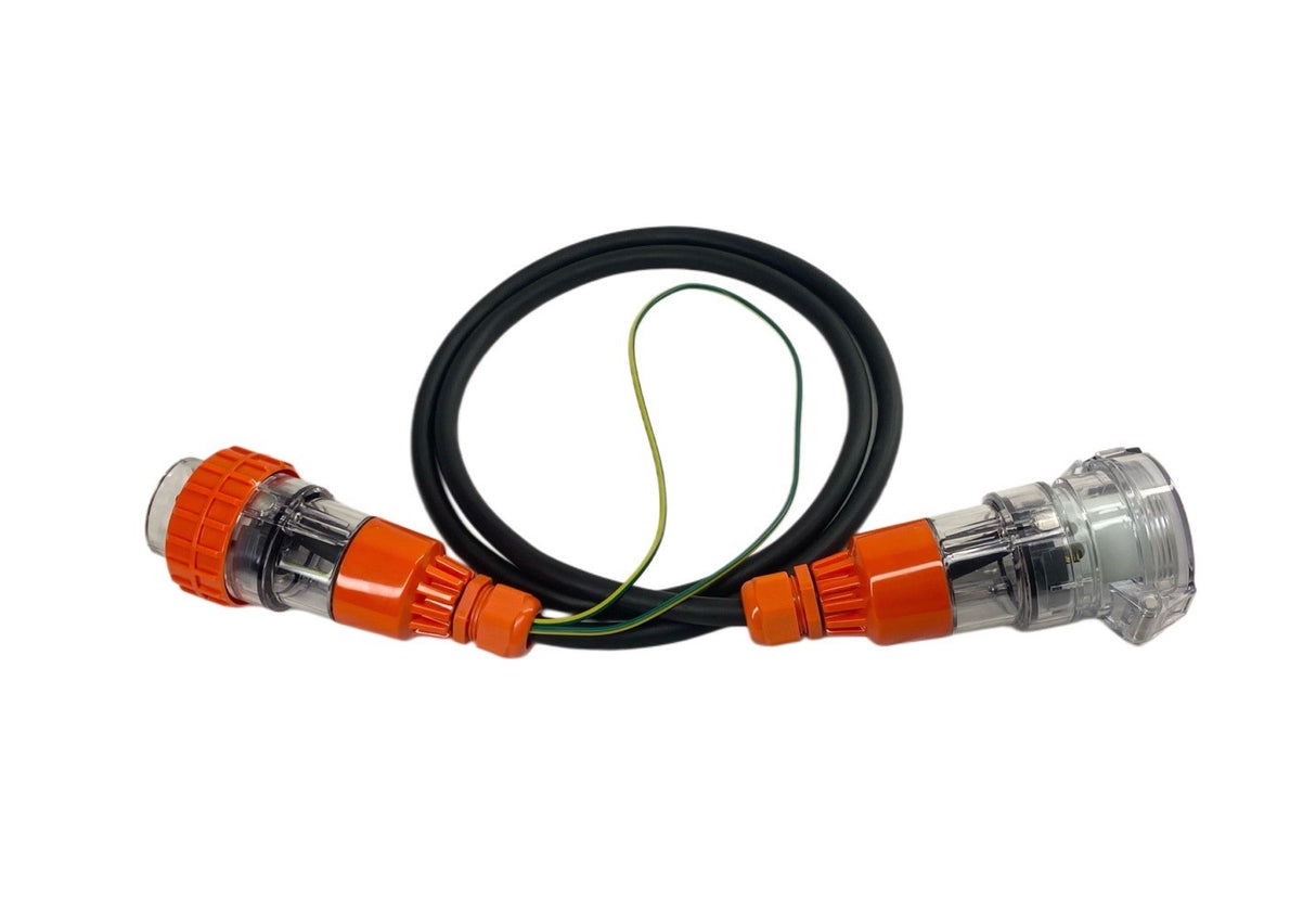 20 Amp 5 Pin 3 Phase Test Lead for Earth Leakage testing