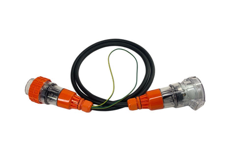 20 Amp 5 Pin 3 Phase Test Lead for Earth Leakage testing