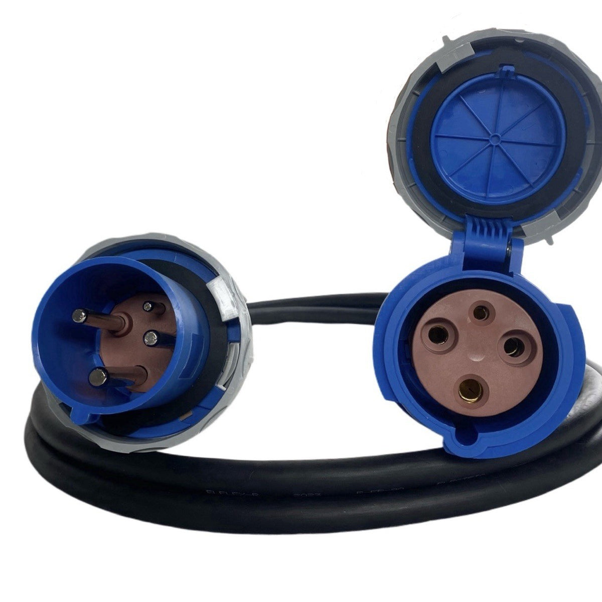 63 Amp 3 Pin Single Phase 240V, CEEform Extension Lead – Resource ...