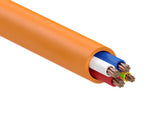 2.5mm 3 Core & Earth Orange Circular Cable (4G) 100 Metre Drum